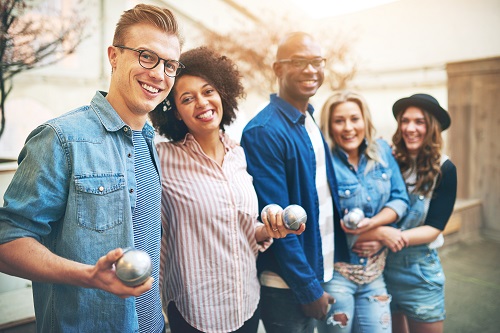 boules de pétanque